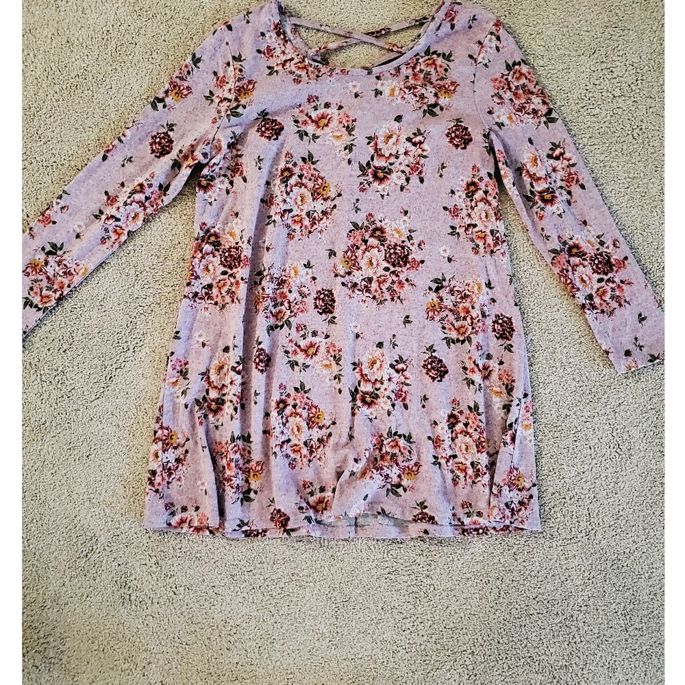 Just Be| Womens Boho Floral Dress